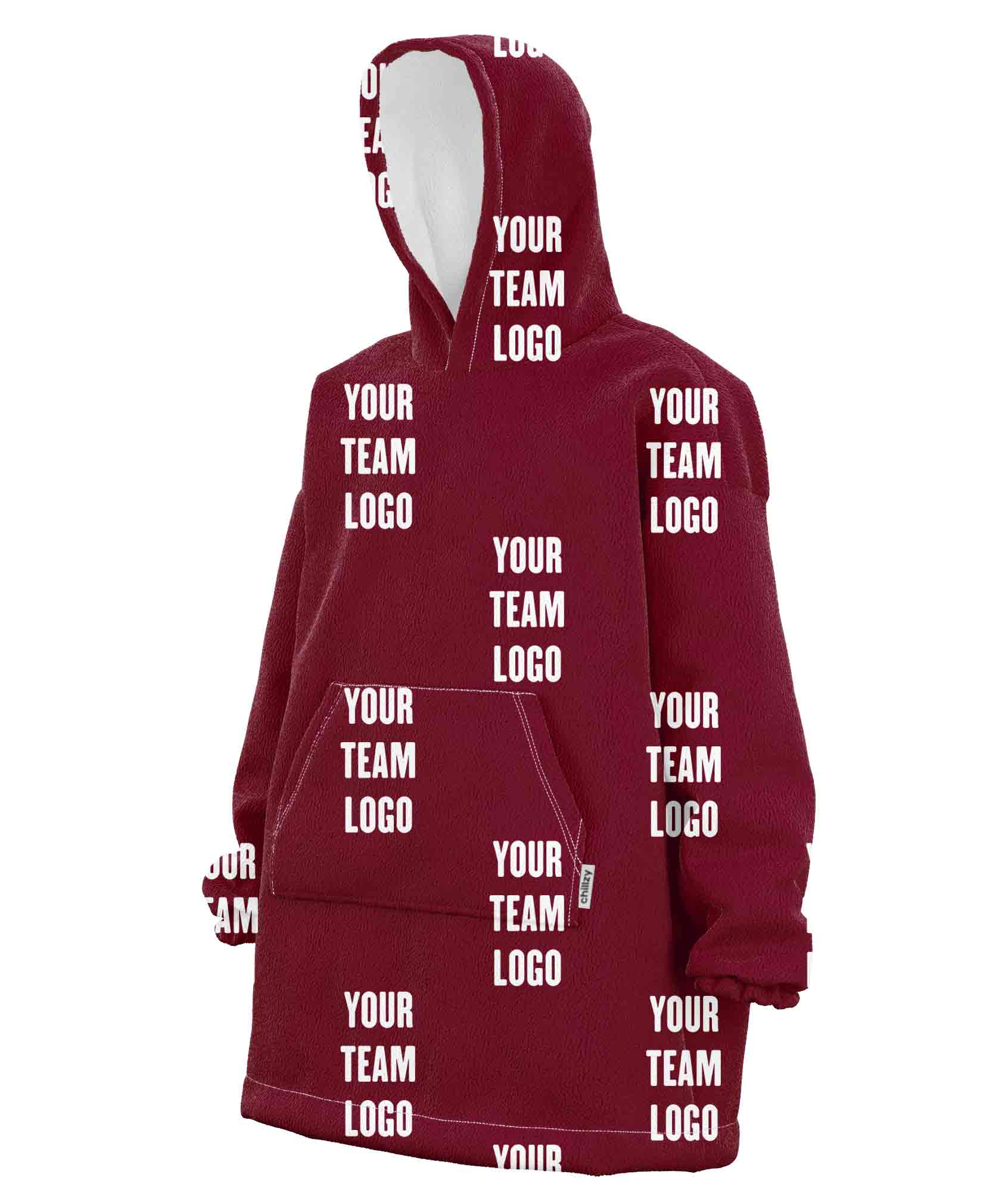 Your Team Custom Hoodie Blanket