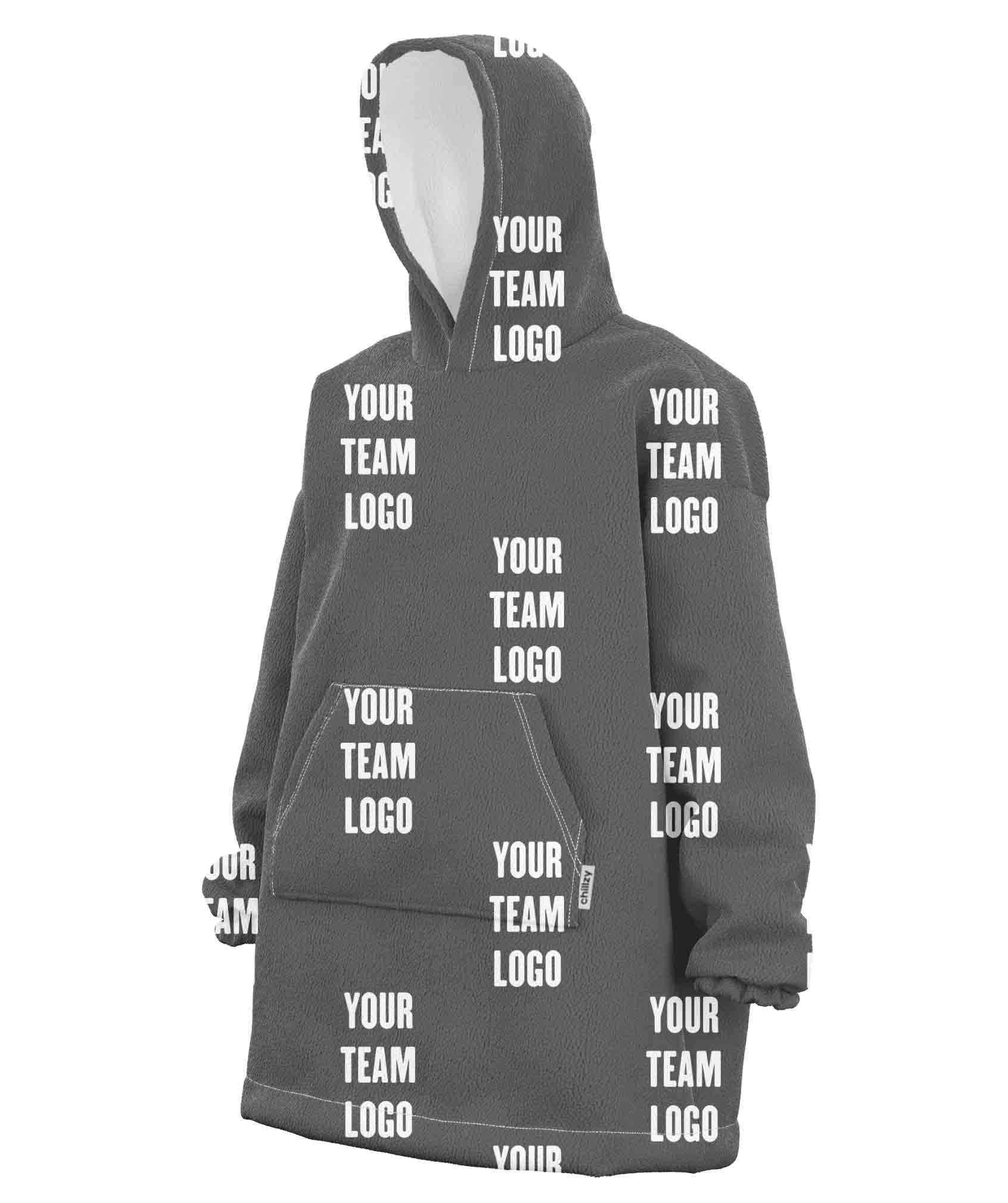 Your Team Custom Hoodie Blanket