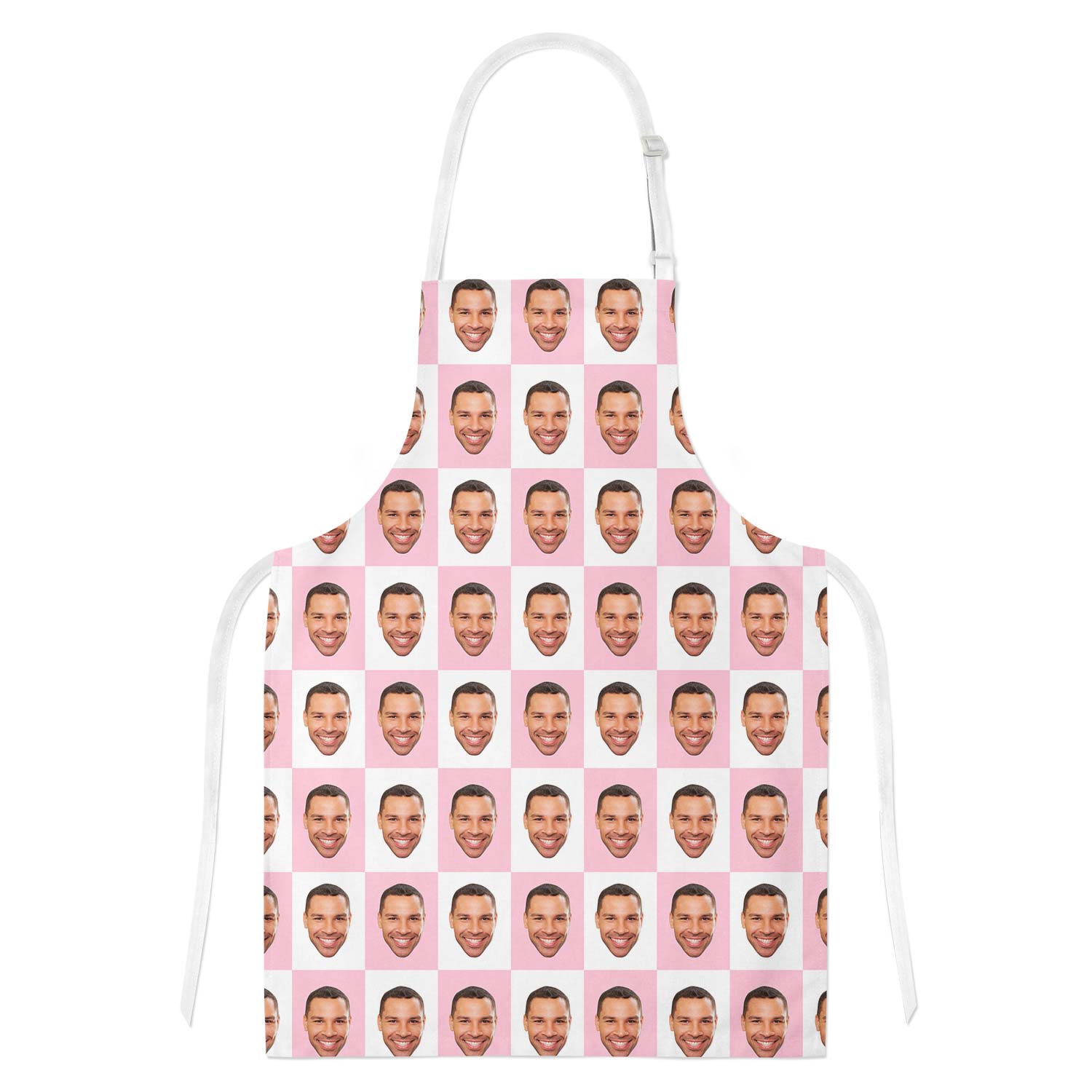 Chequered Personalised Apron