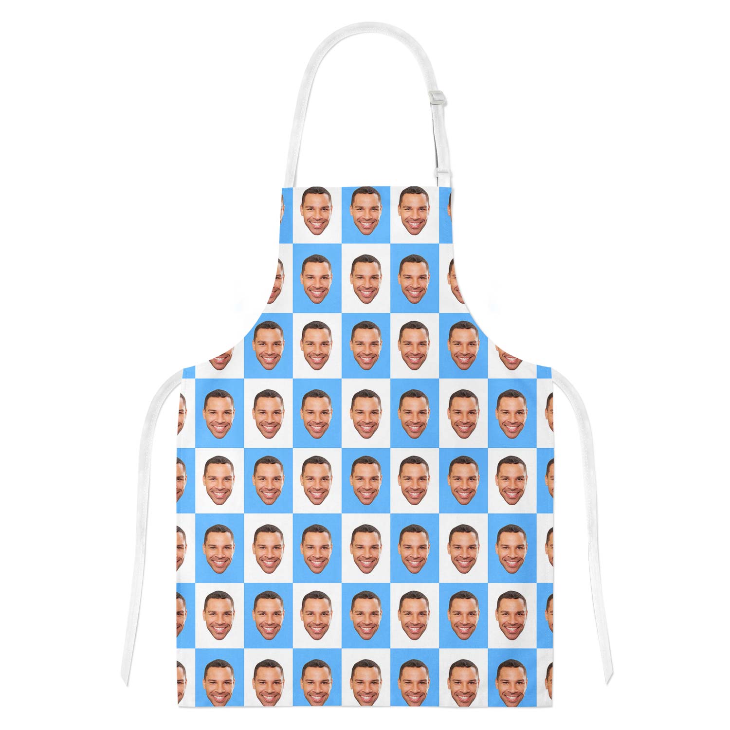 Chequered Personalised Apron