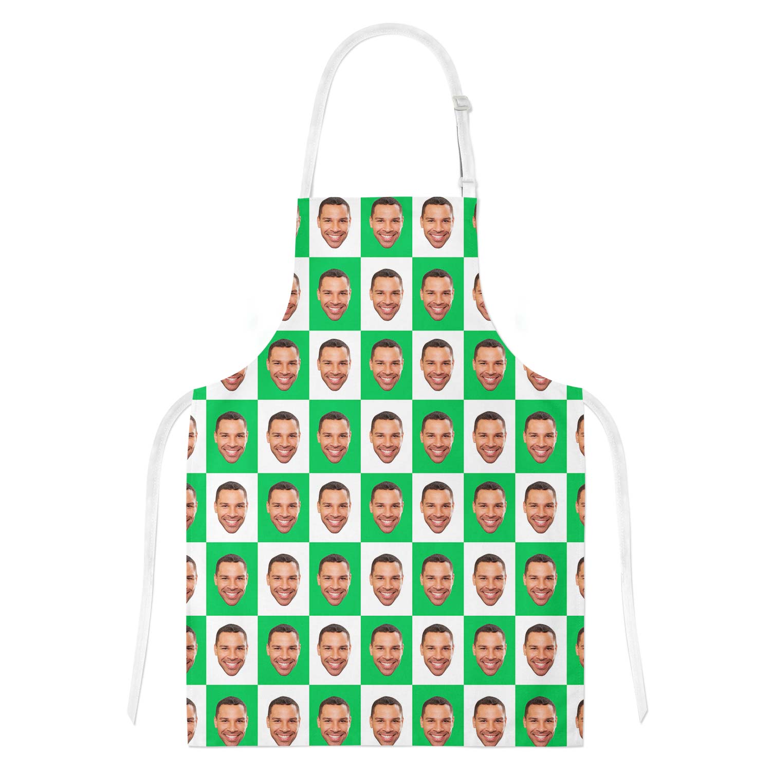 Chequered Personalised Apron