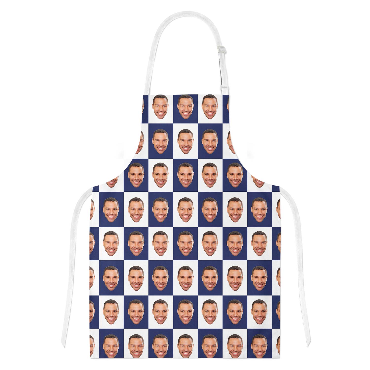 Chequered Personalised Apron