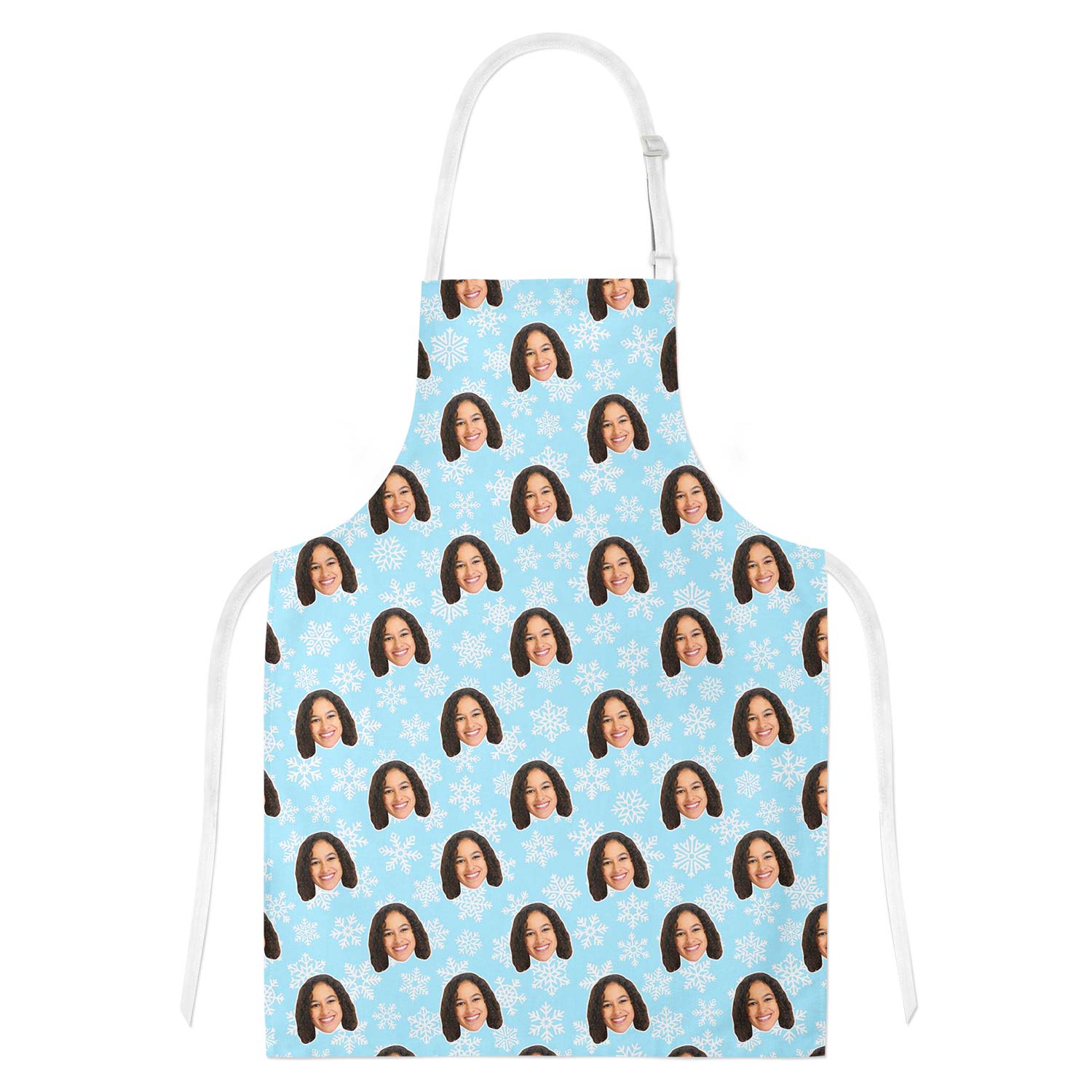 Christmas Snowflakes Personalised Apron