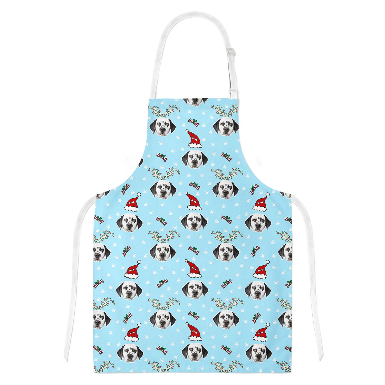 Christmas Dog Personalised Apron