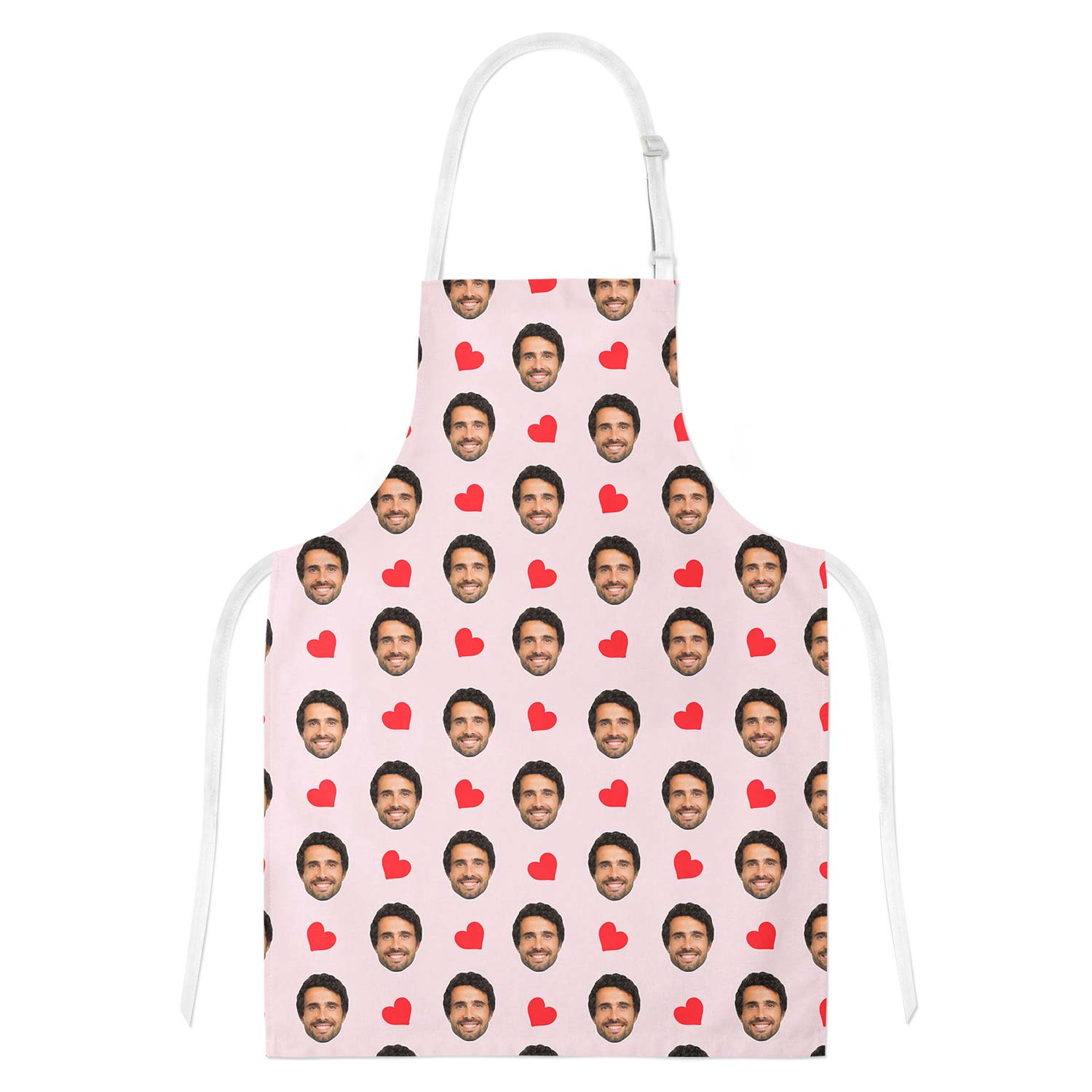 Face Hearts Personalised Apron