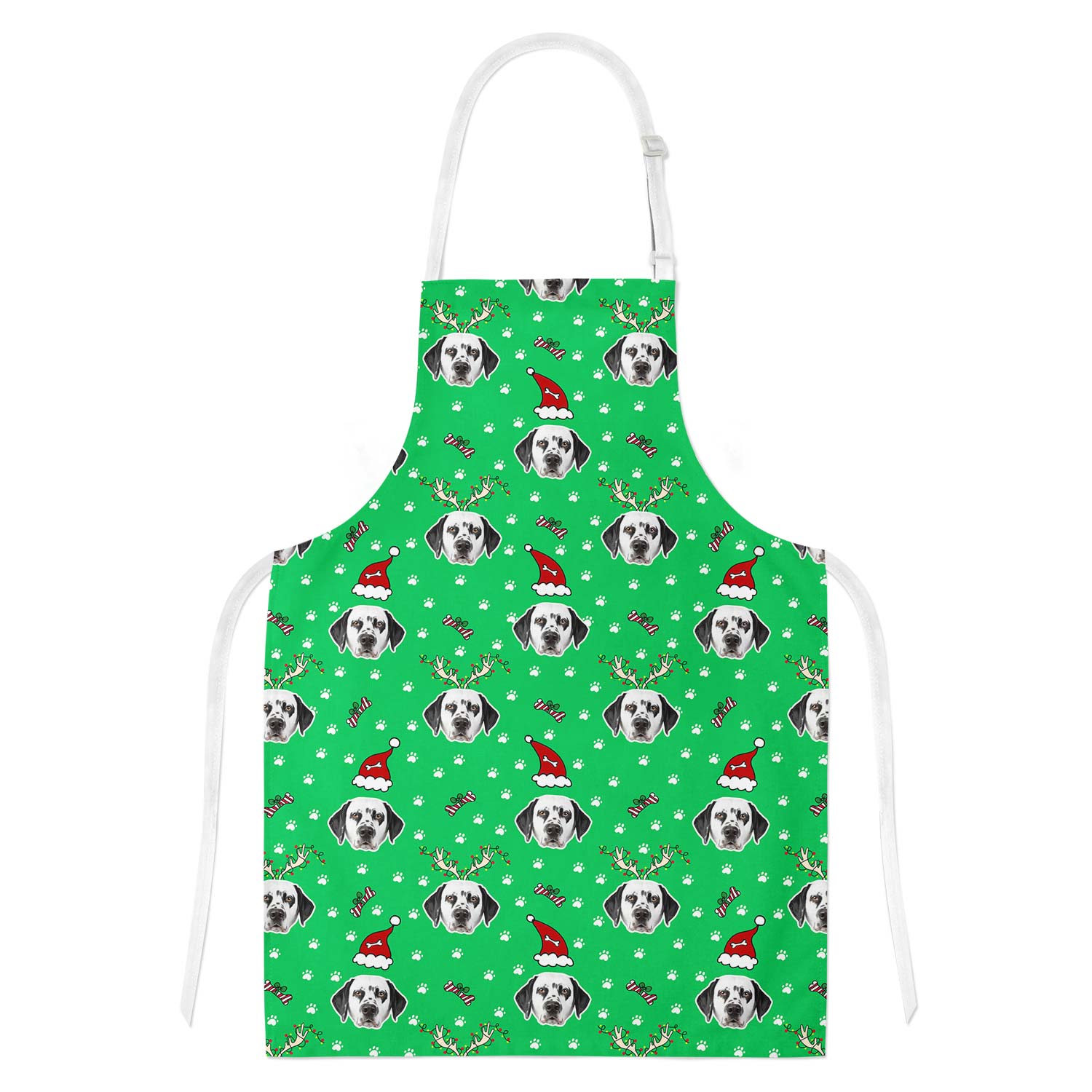 Christmas Dog Personalised Apron