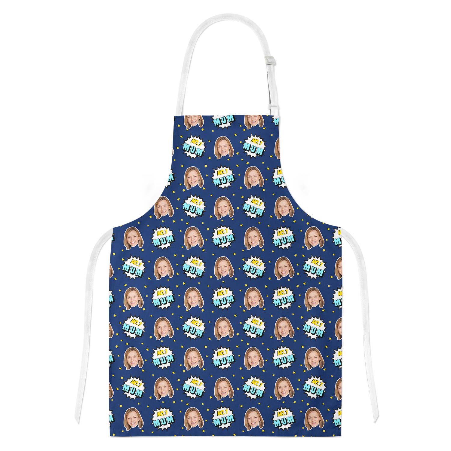 No.1 Mum Personalised Apron