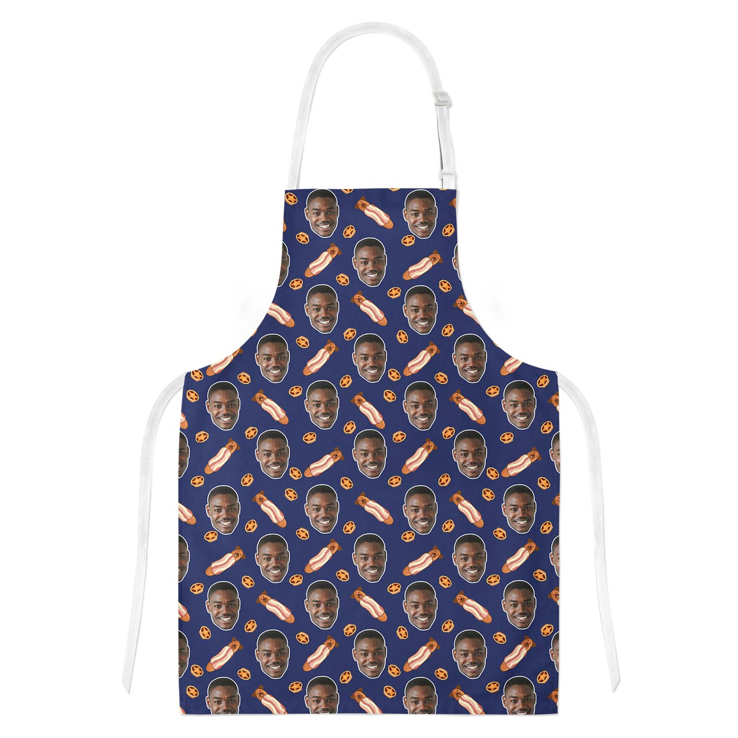 Pugs In Blankets Personalised Apron