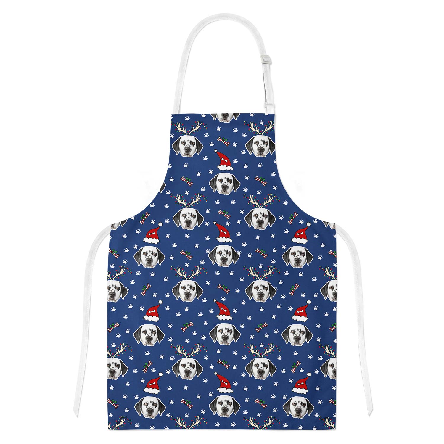 Christmas Dog Personalised Apron