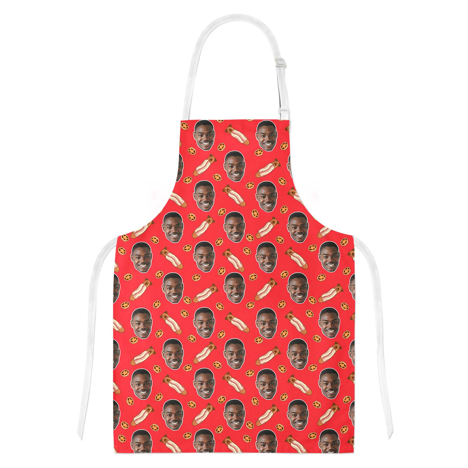 Pugs In Blankets Personalised Apron