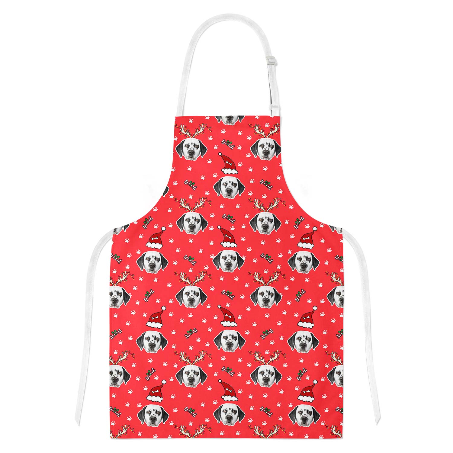 Christmas Dog Personalised Apron