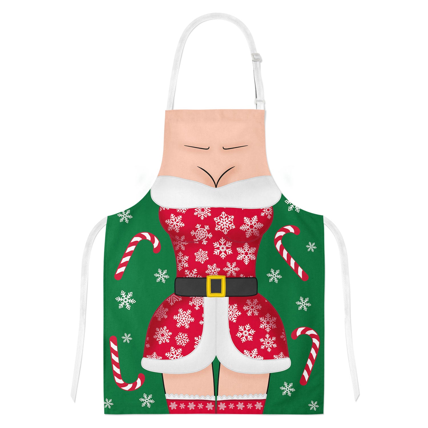 Sexy Mrs Claus Kitchen Apron