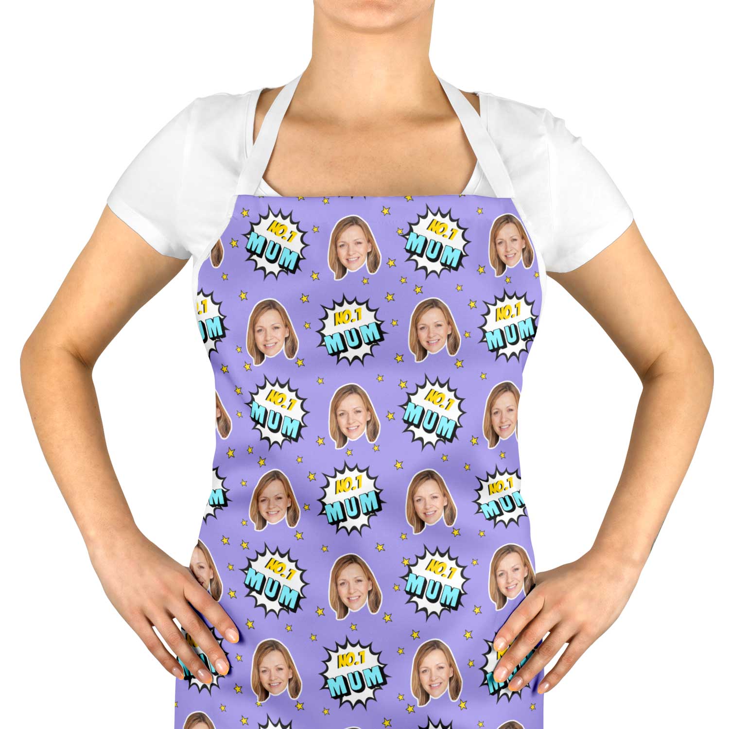 No.1 Mum Personalised Apron