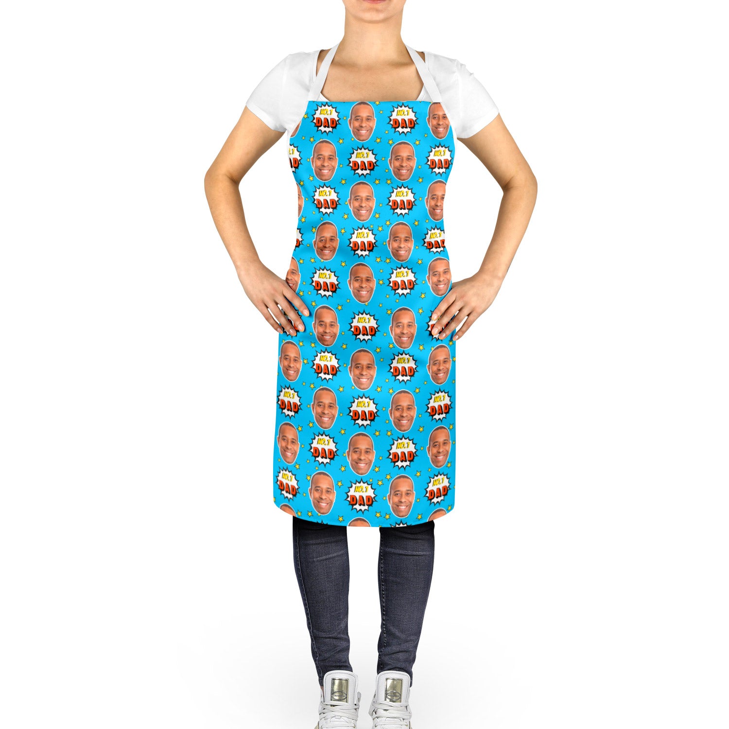 No.1 Dad Personalised Apron