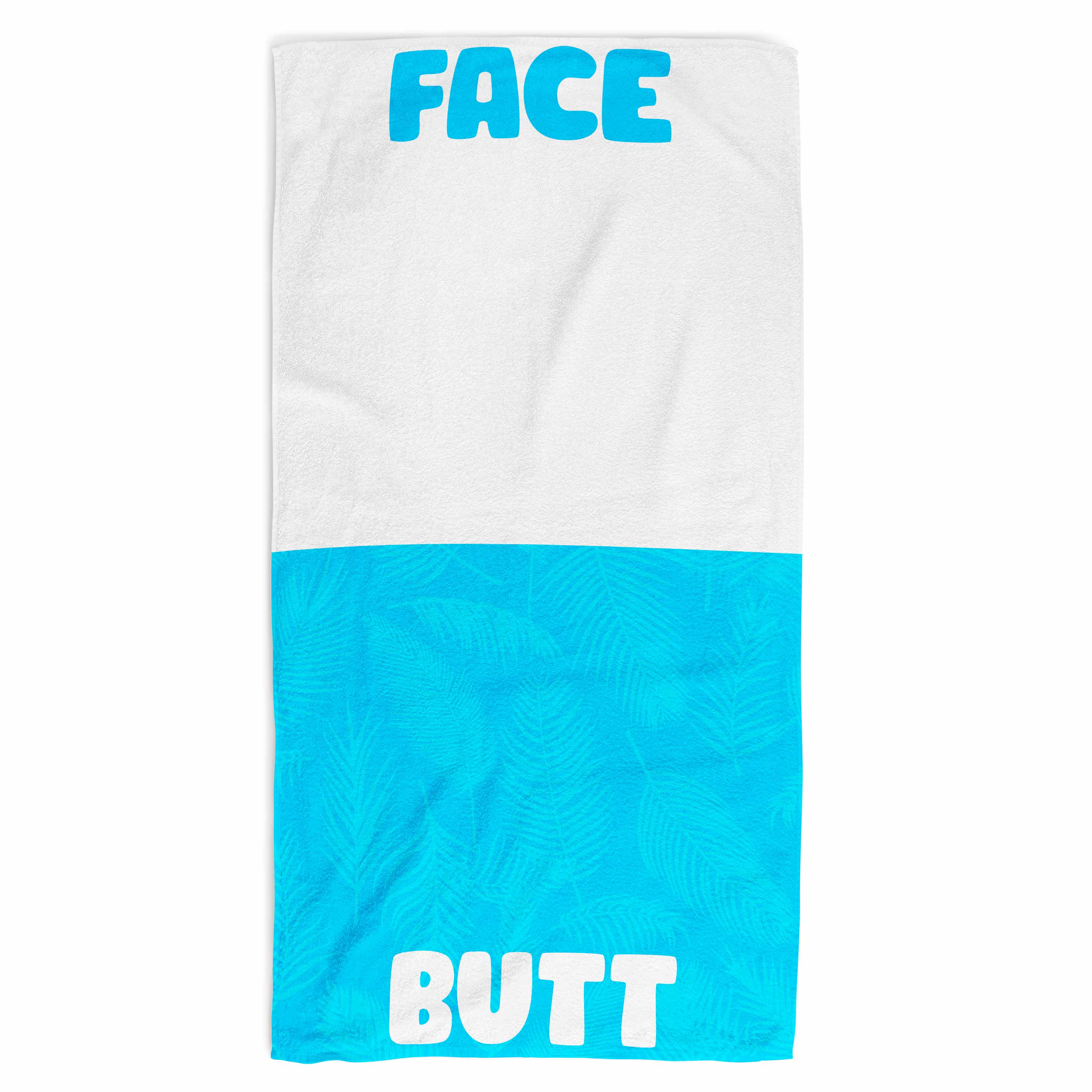 Face/Butt Beach Towel