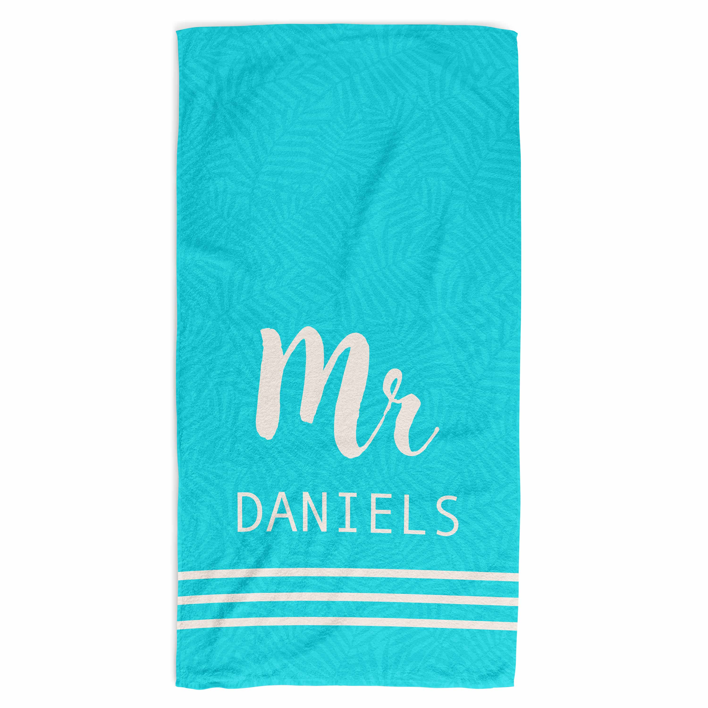 Mr *Name* Beach Towel