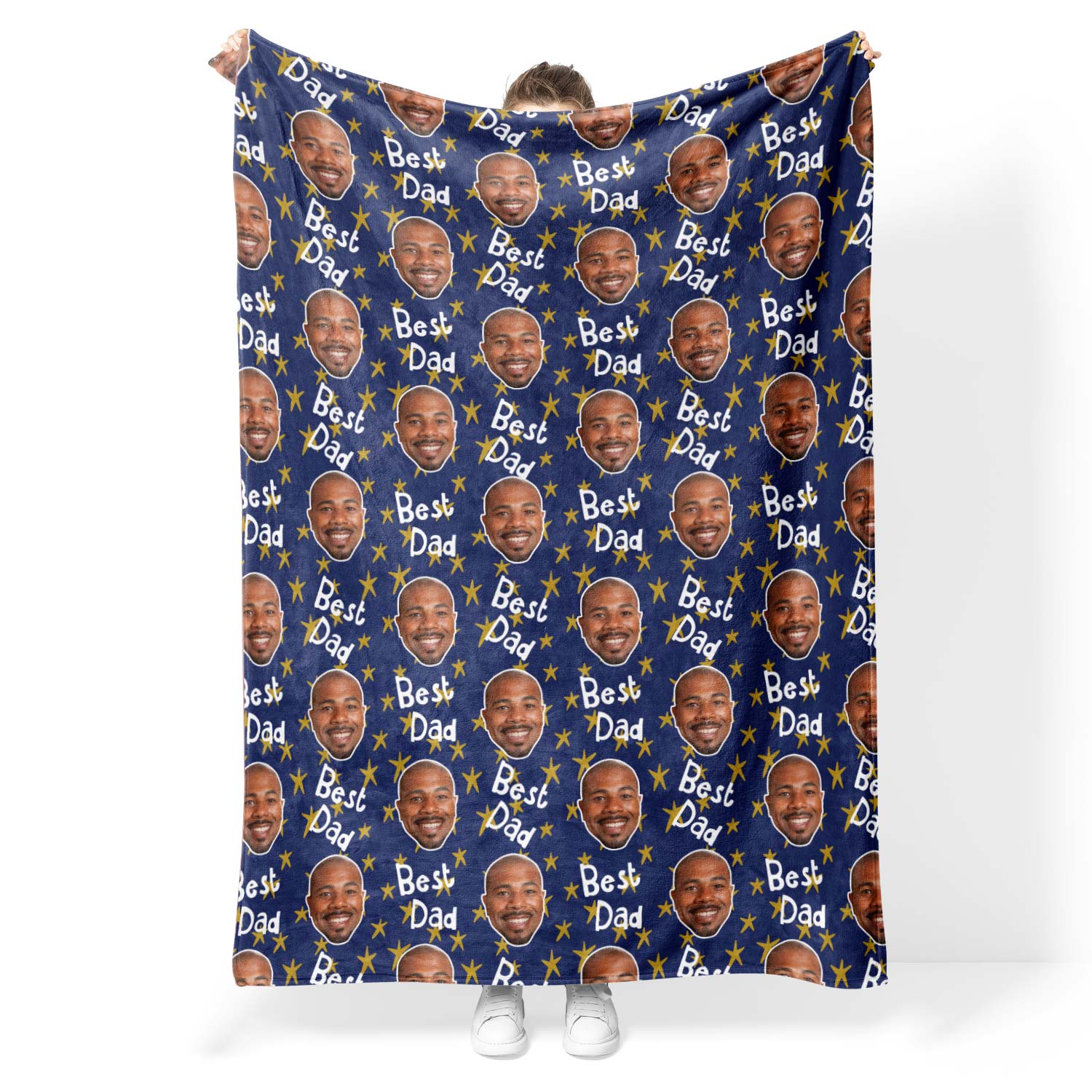 Best Dad Personalised Blanket