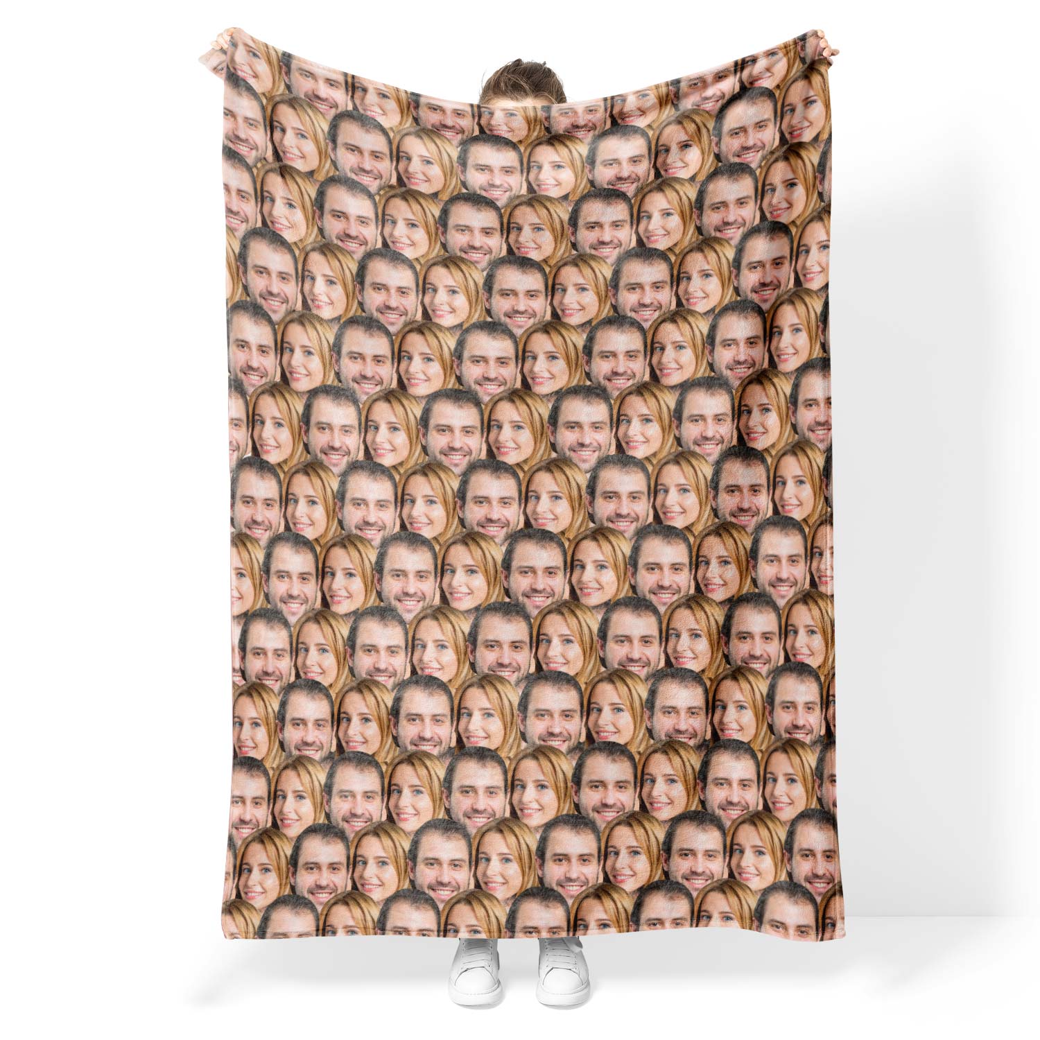 Couples Mash Personalised Blanket