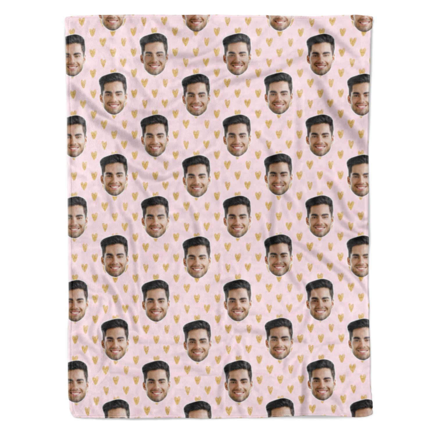 Hearts Personalised Blanket