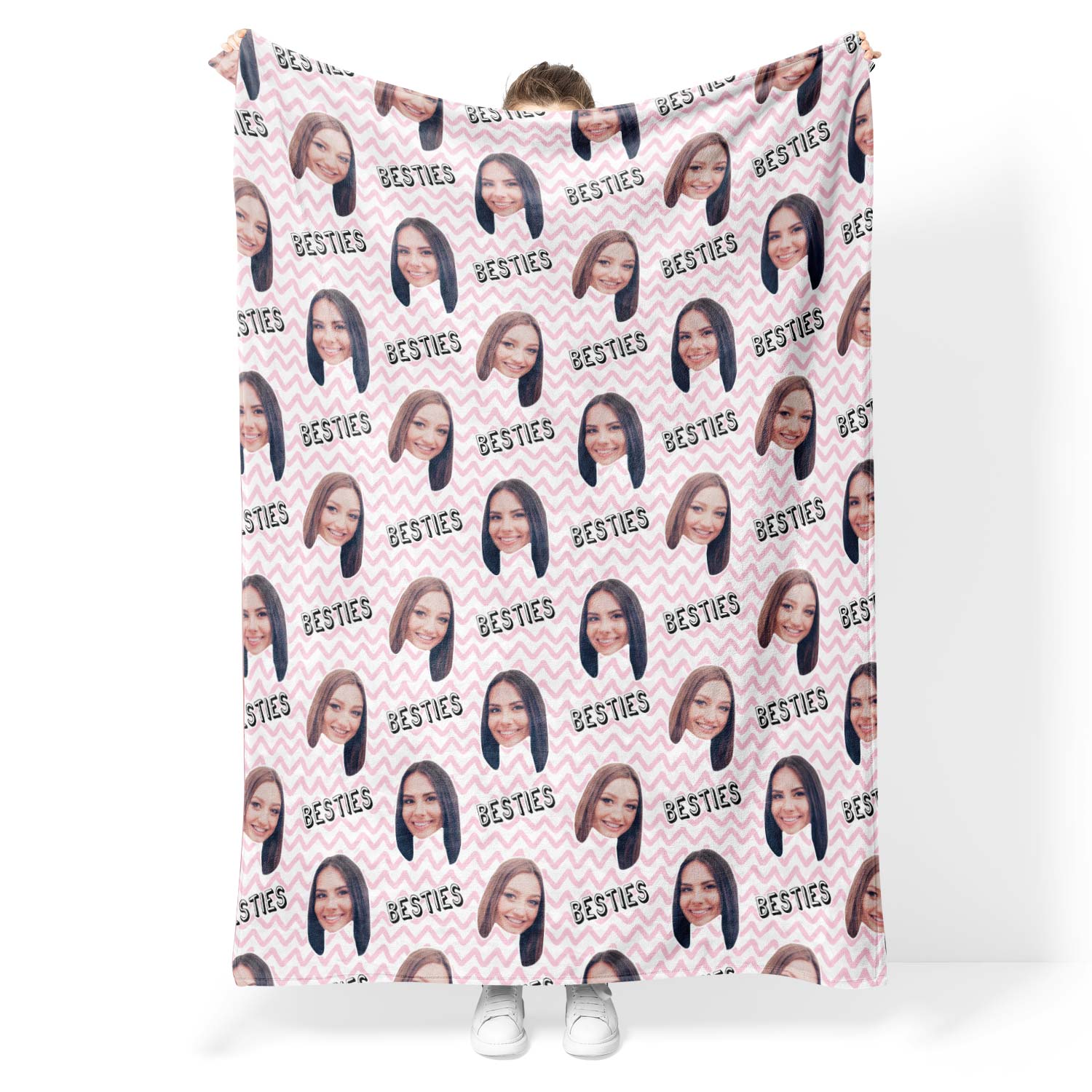 Besties Personalised Blanket