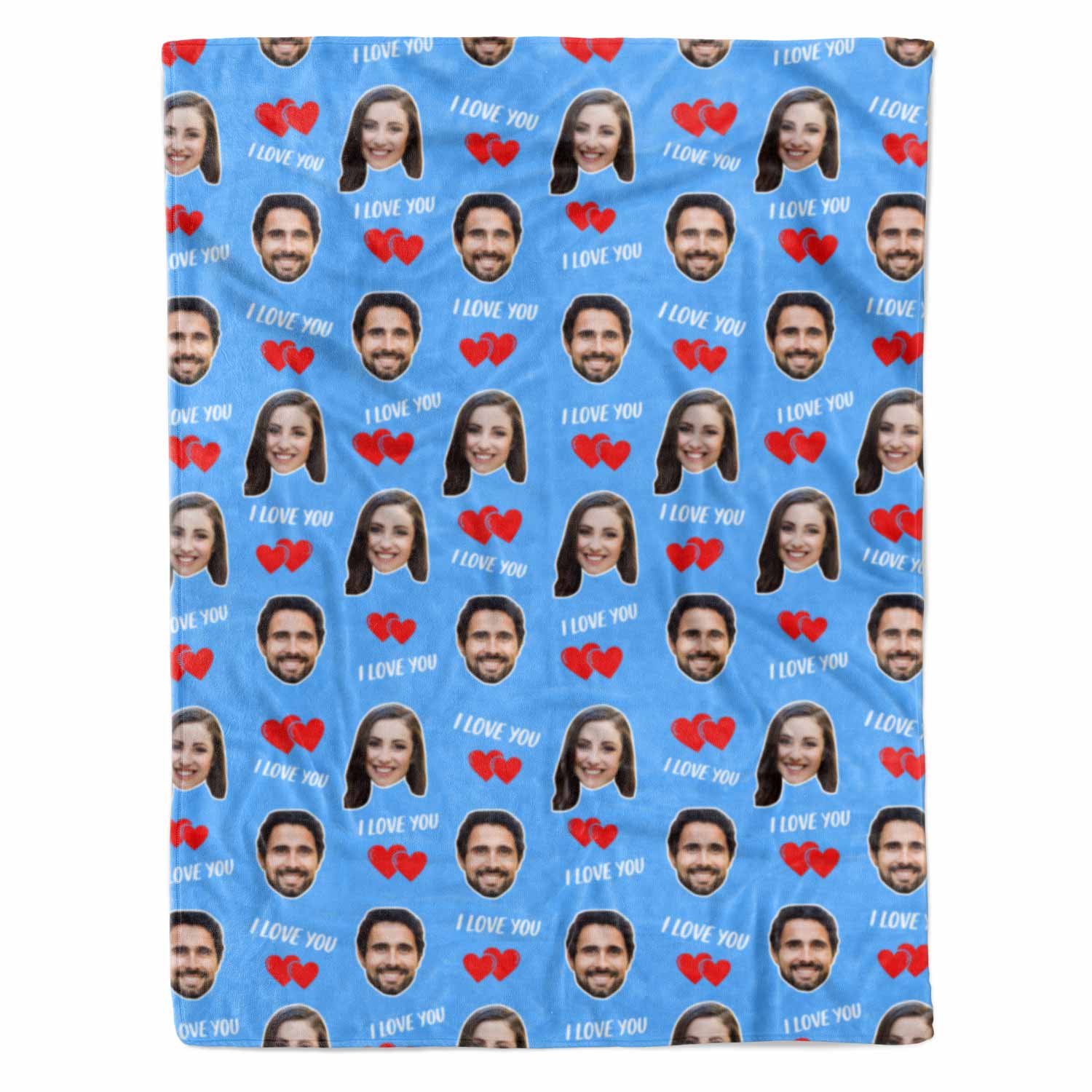 I Love You Personalised Blanket
