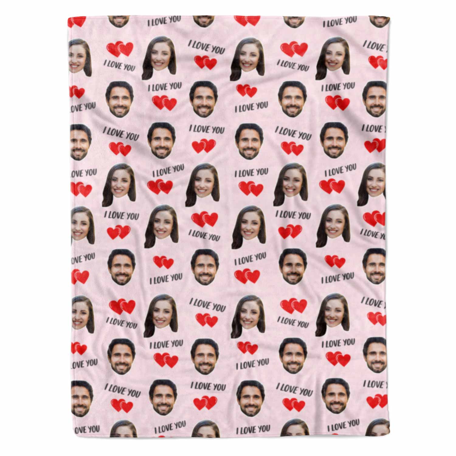 I Love You Personalised Blanket