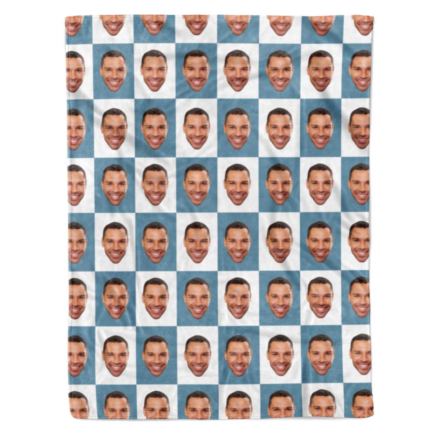 Chequered Personalised Blanket