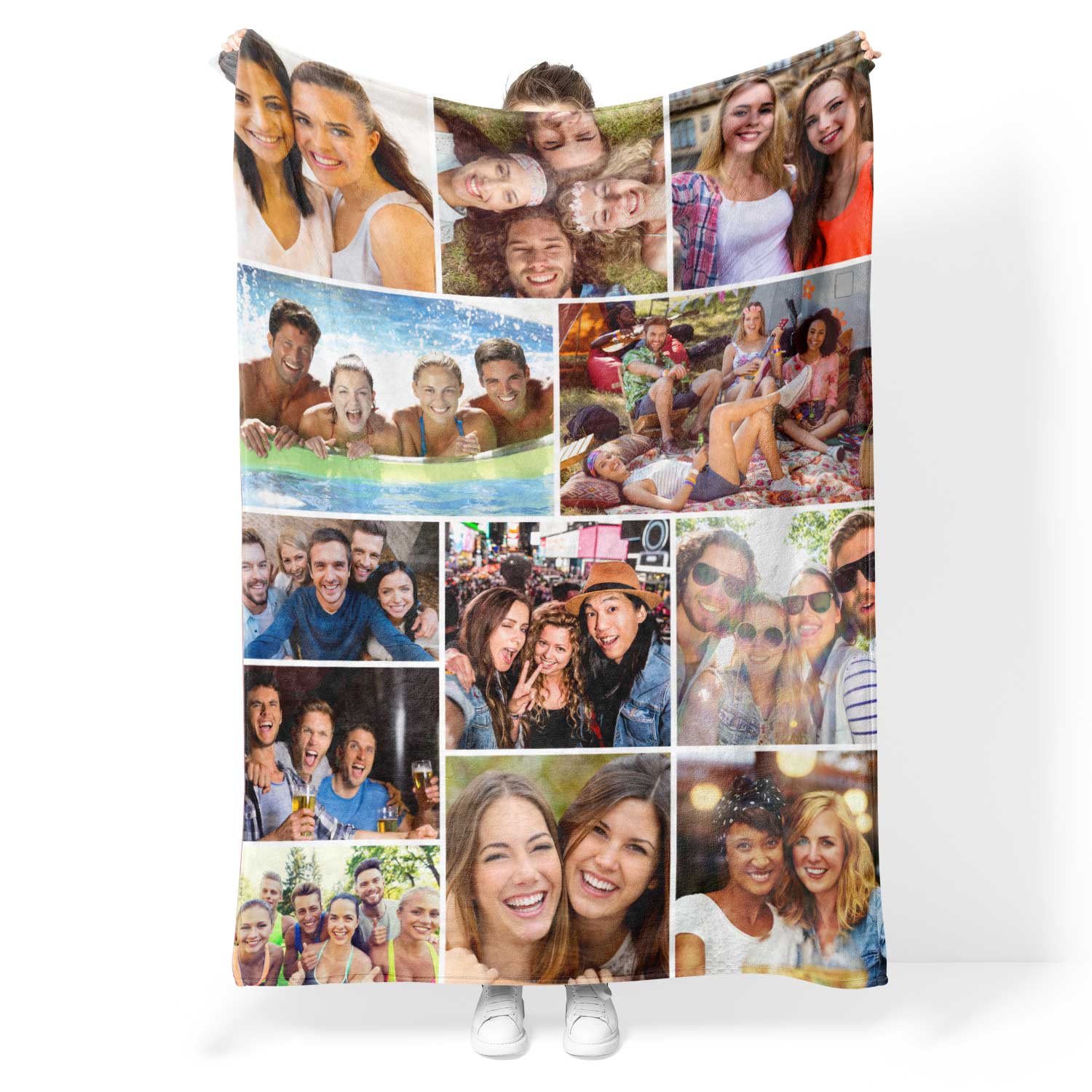 Collage Photo Blanket