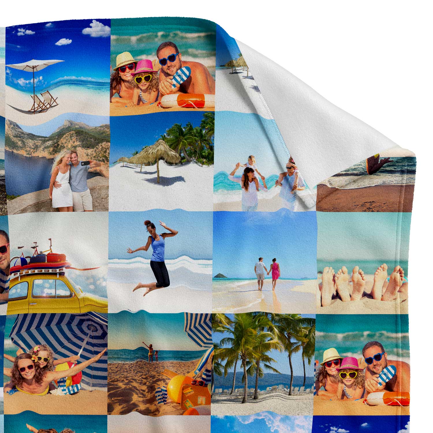 Photo Collage Personalised Blanket