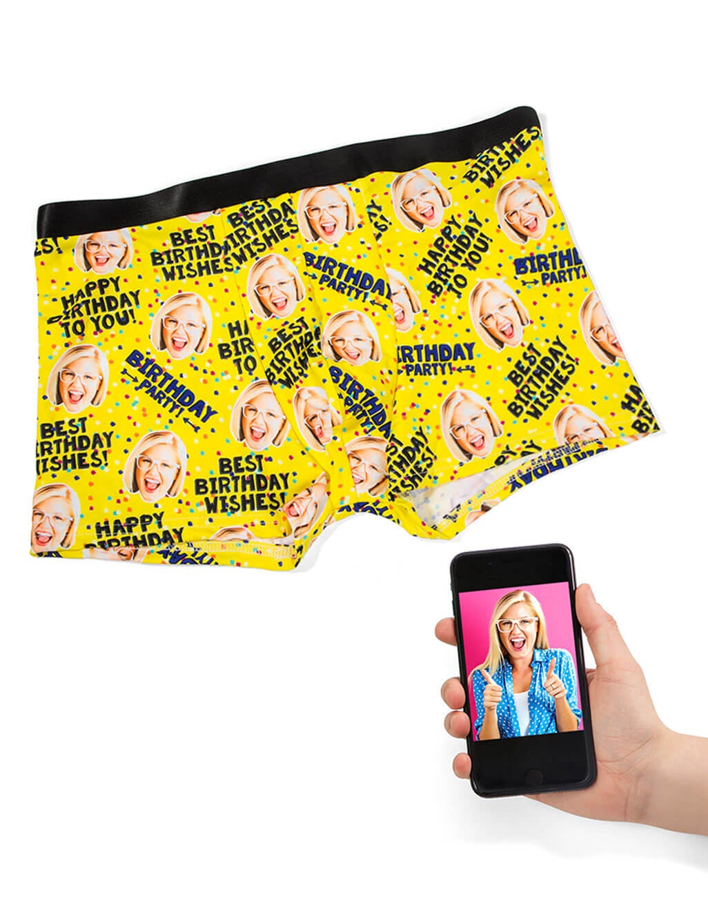 Best Birthday Wishes Face Boxers