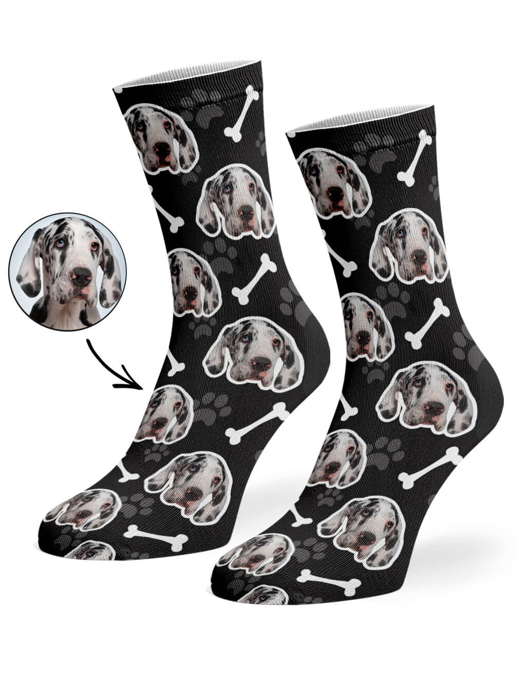 Black Your Dog On Socks