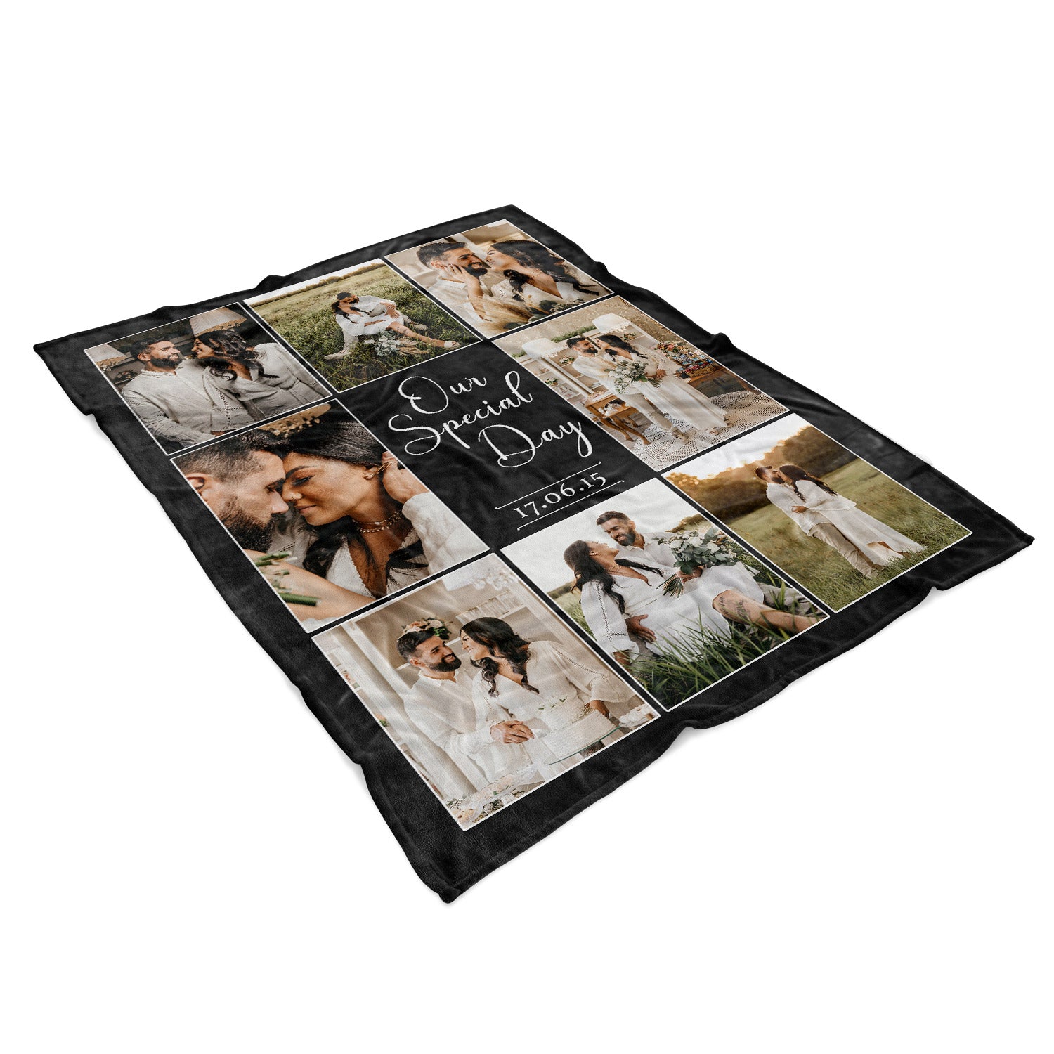 Our Special Day *Date* Personalised Blanket