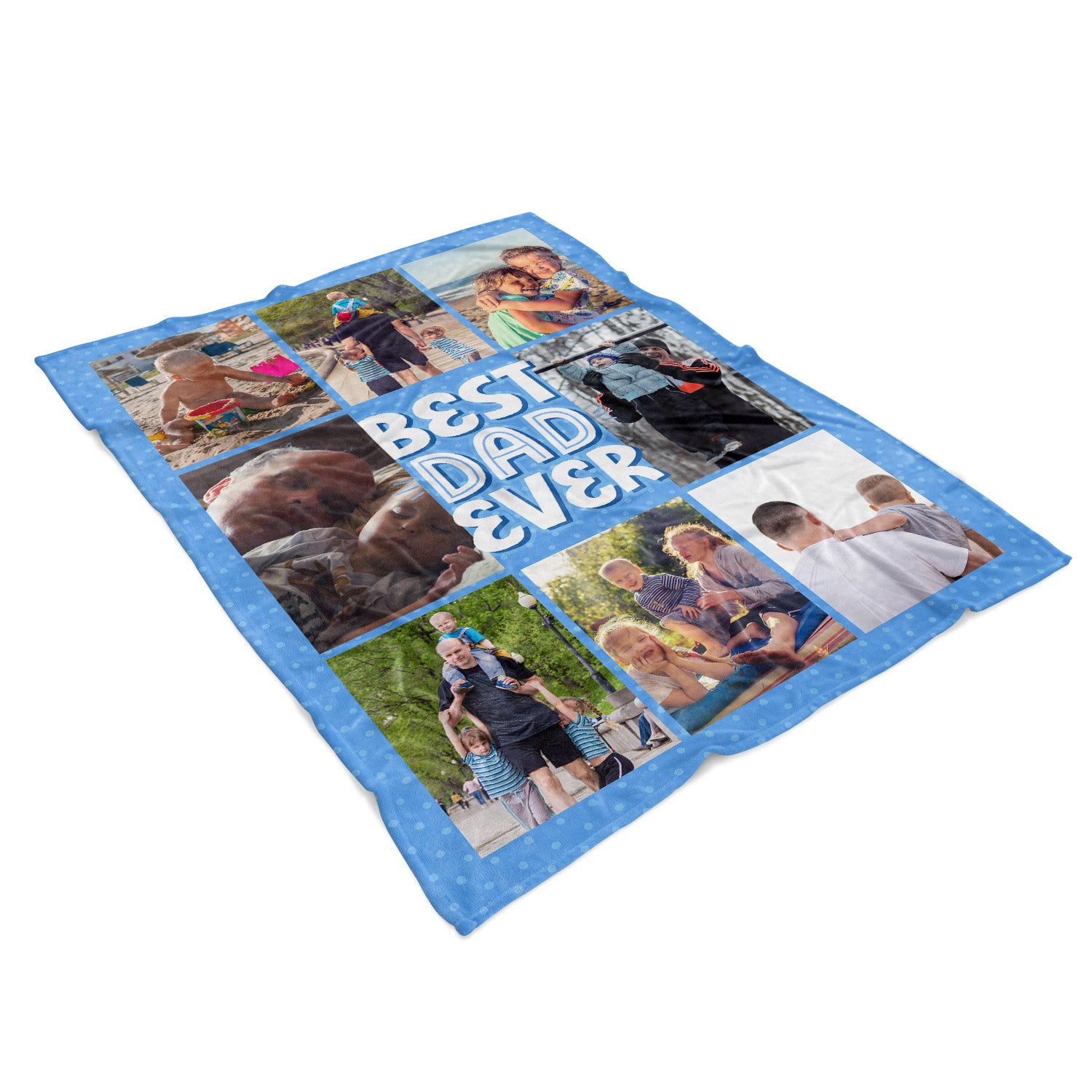 Best Dad Ever Personalised Blanket