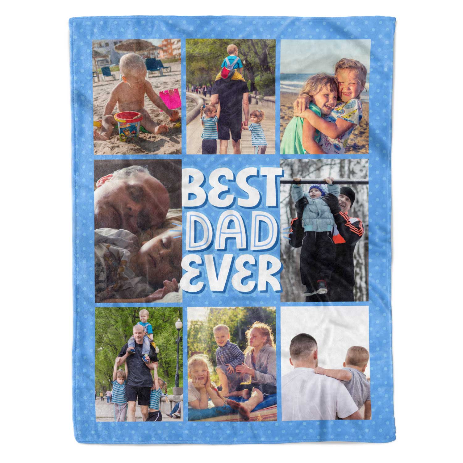 Best Dad Ever Personalised Blanket