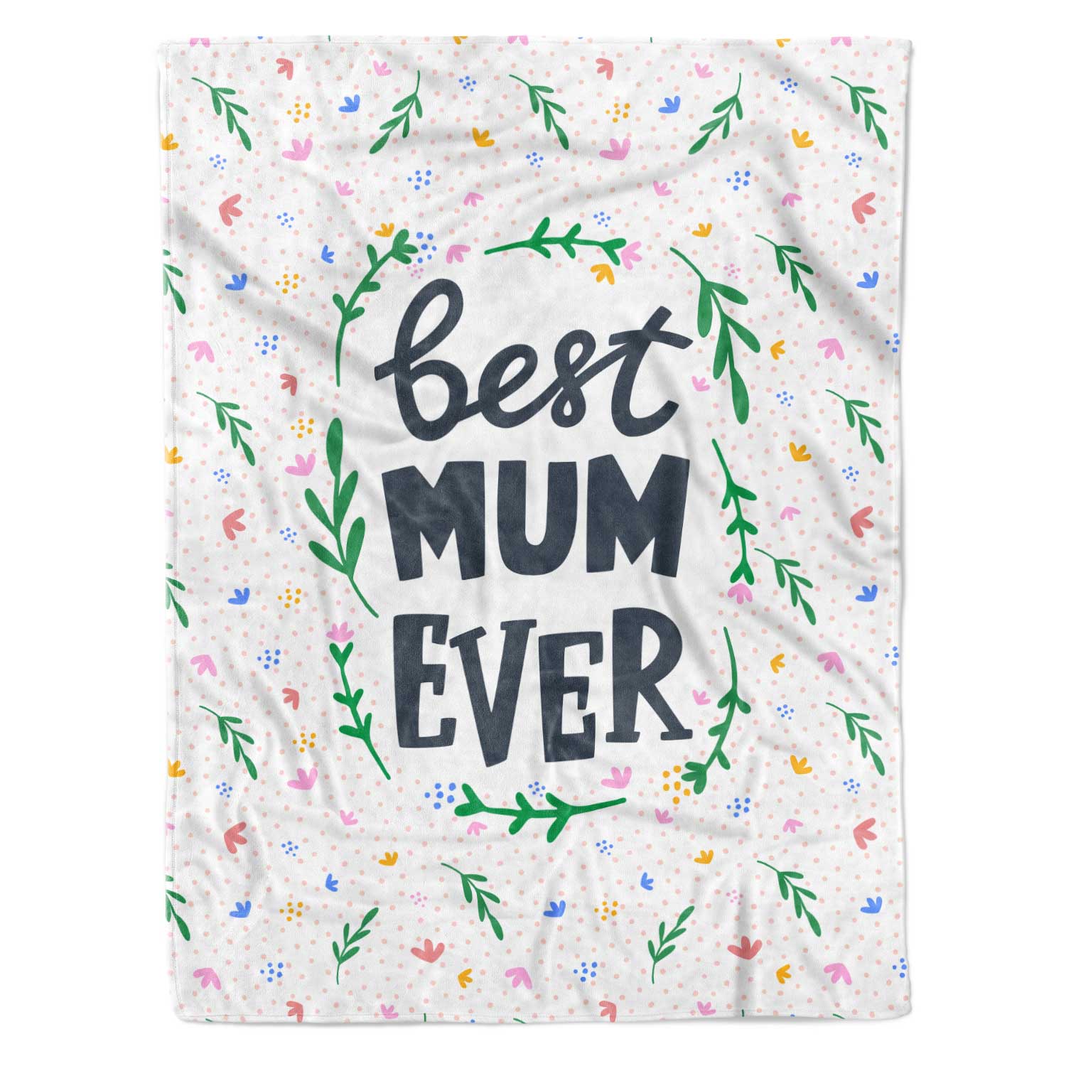 Best Mum Ever Fleece Blanket