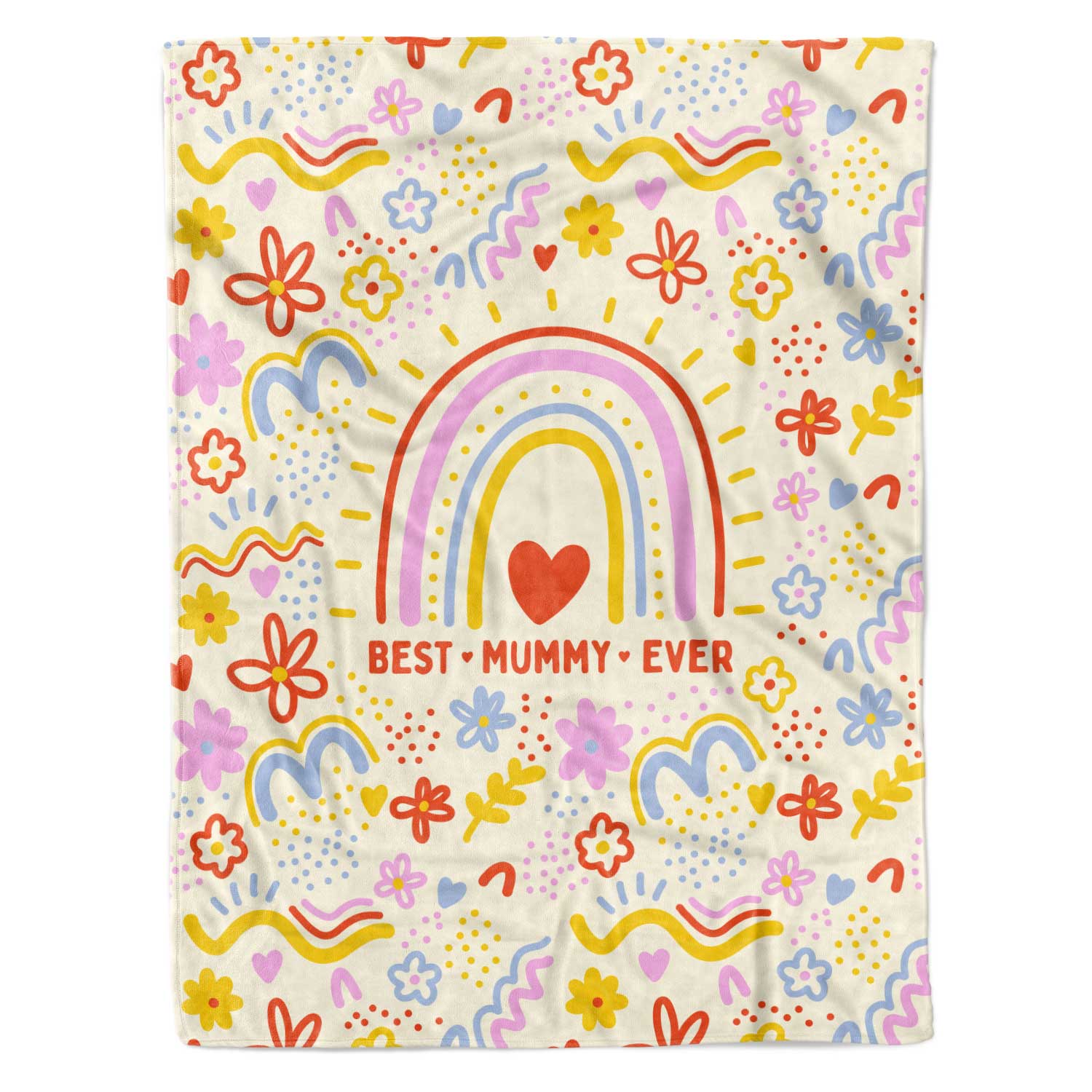 Best Mummy Ever Fleece Blanket