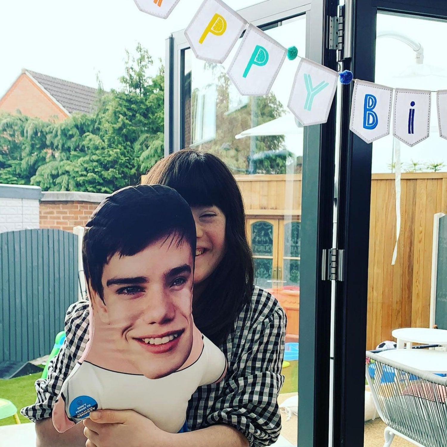 Boy Face Pillow Doll