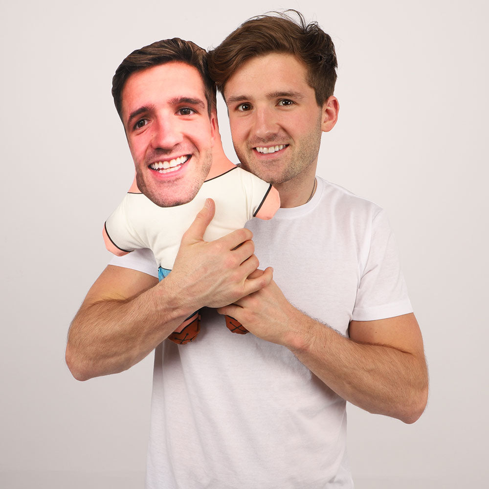 Boy Face Pillow Photo Cushion
