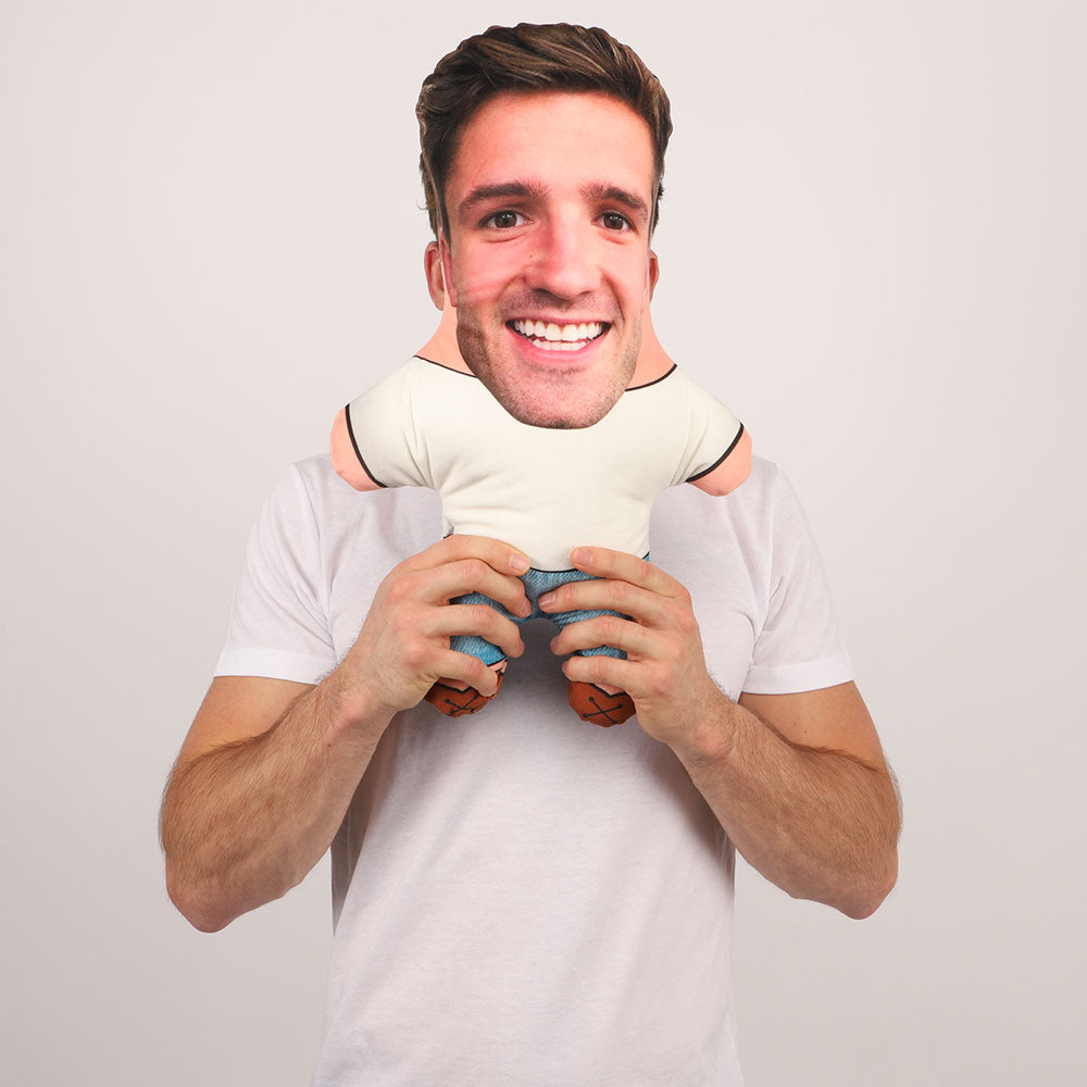 Customised Boy Face Pillow Doll