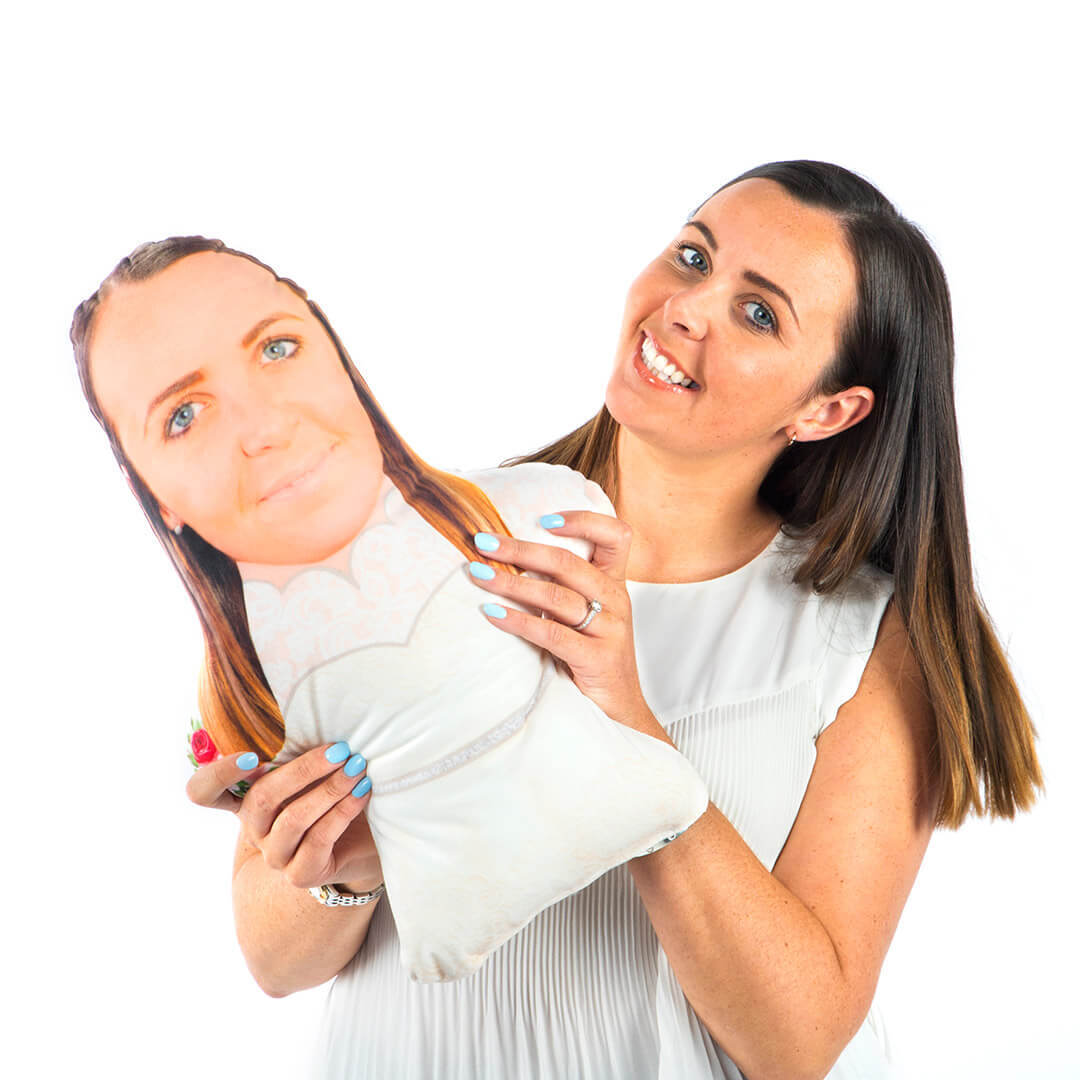 Bride Face Pillow Doll