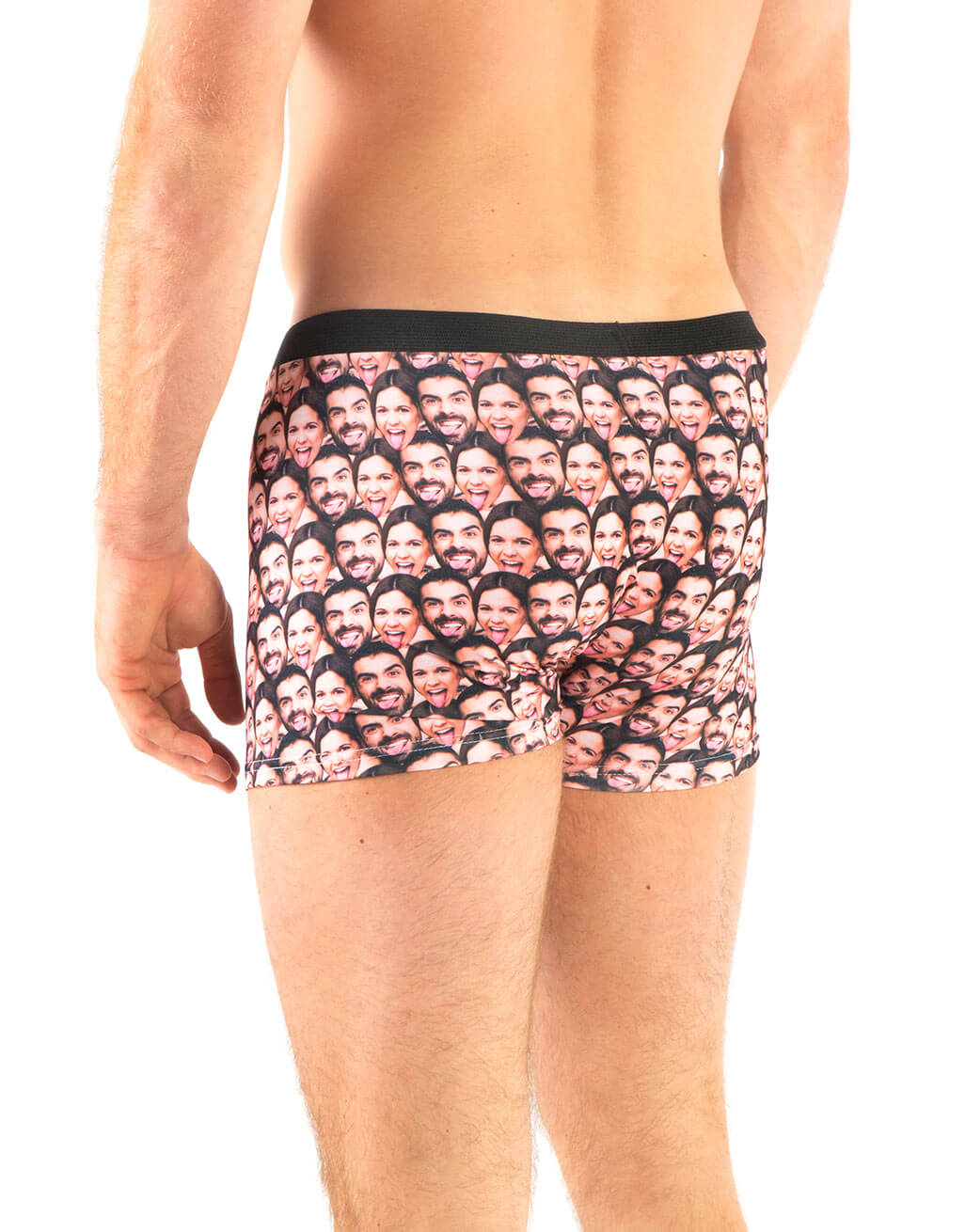 Couples Face Mash Boxers Back