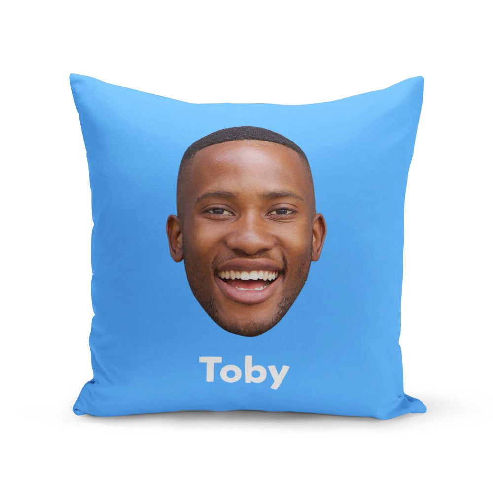 Name & Face Personalised Cushion