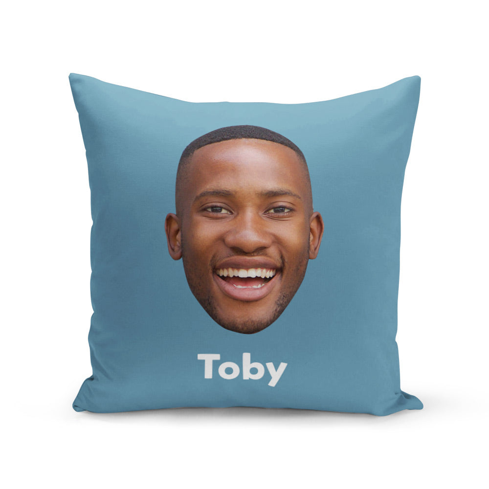 Name & Face Personalised Cushion