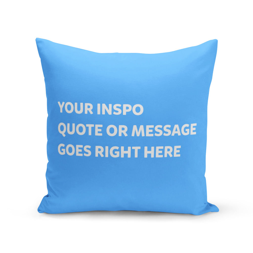 Custom Quote Cushion