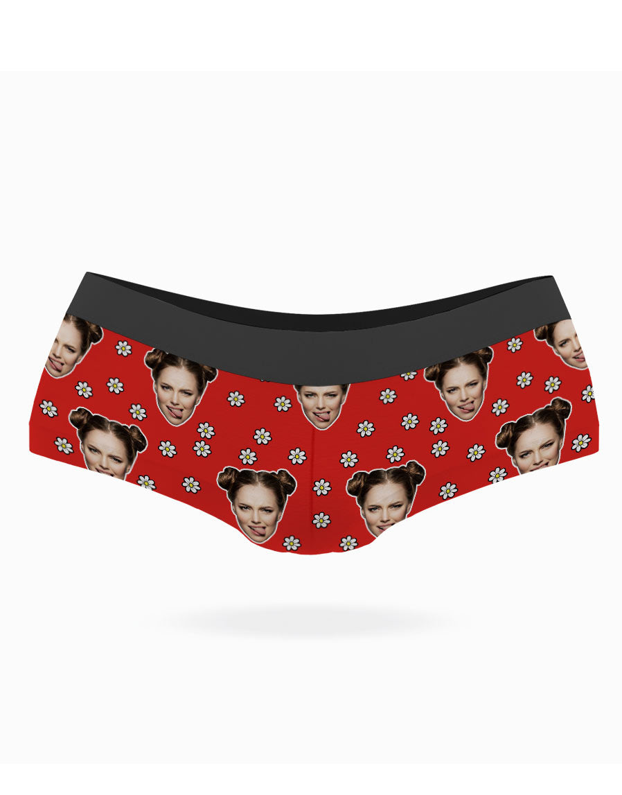 Customisable Face Photo Daisies Knickers