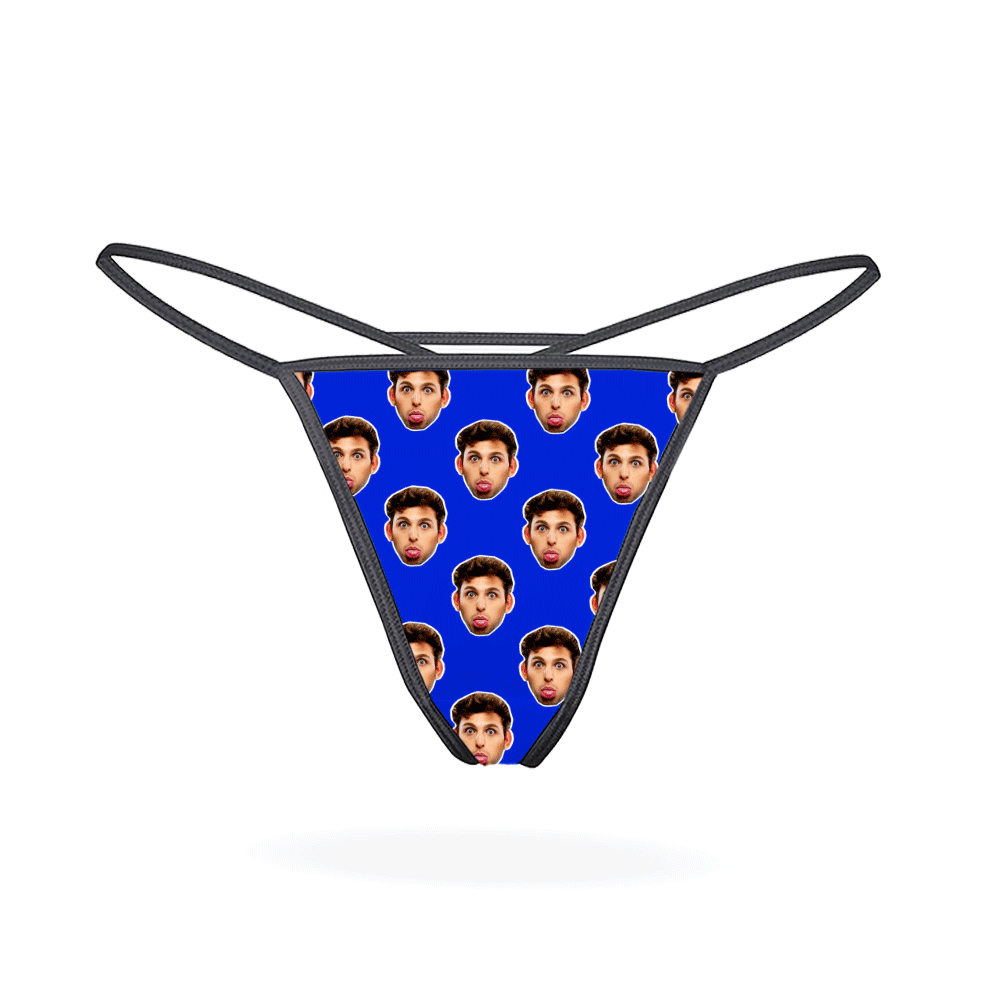 Your Face Printed On A Thong