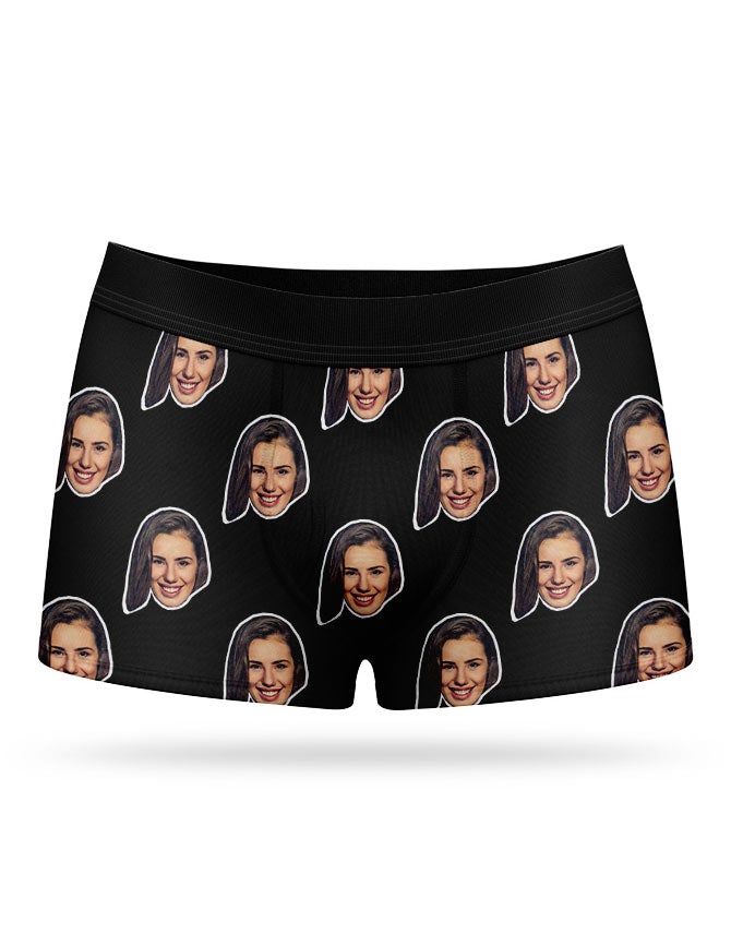 Face Boxers Black