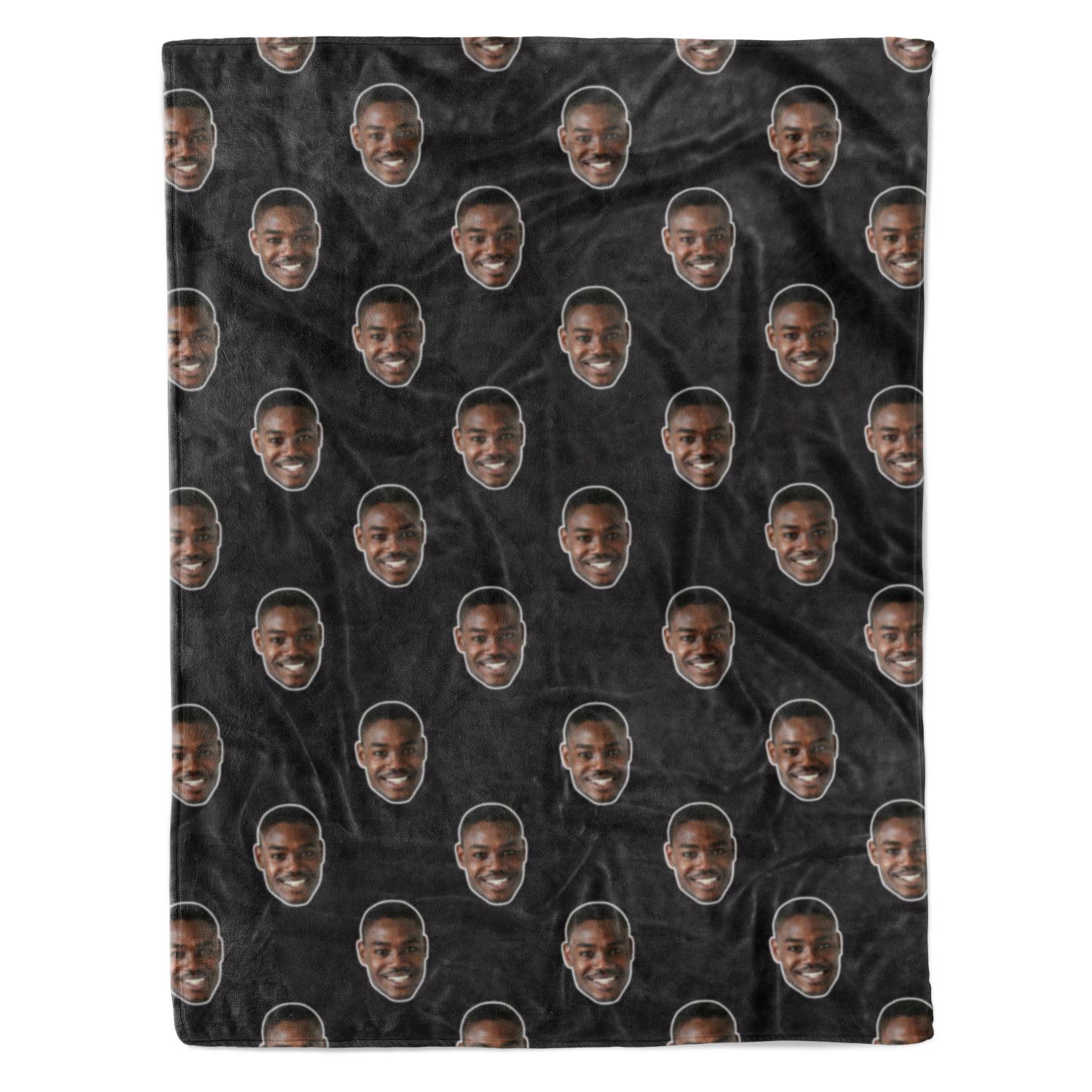 face blanket featuring your photo