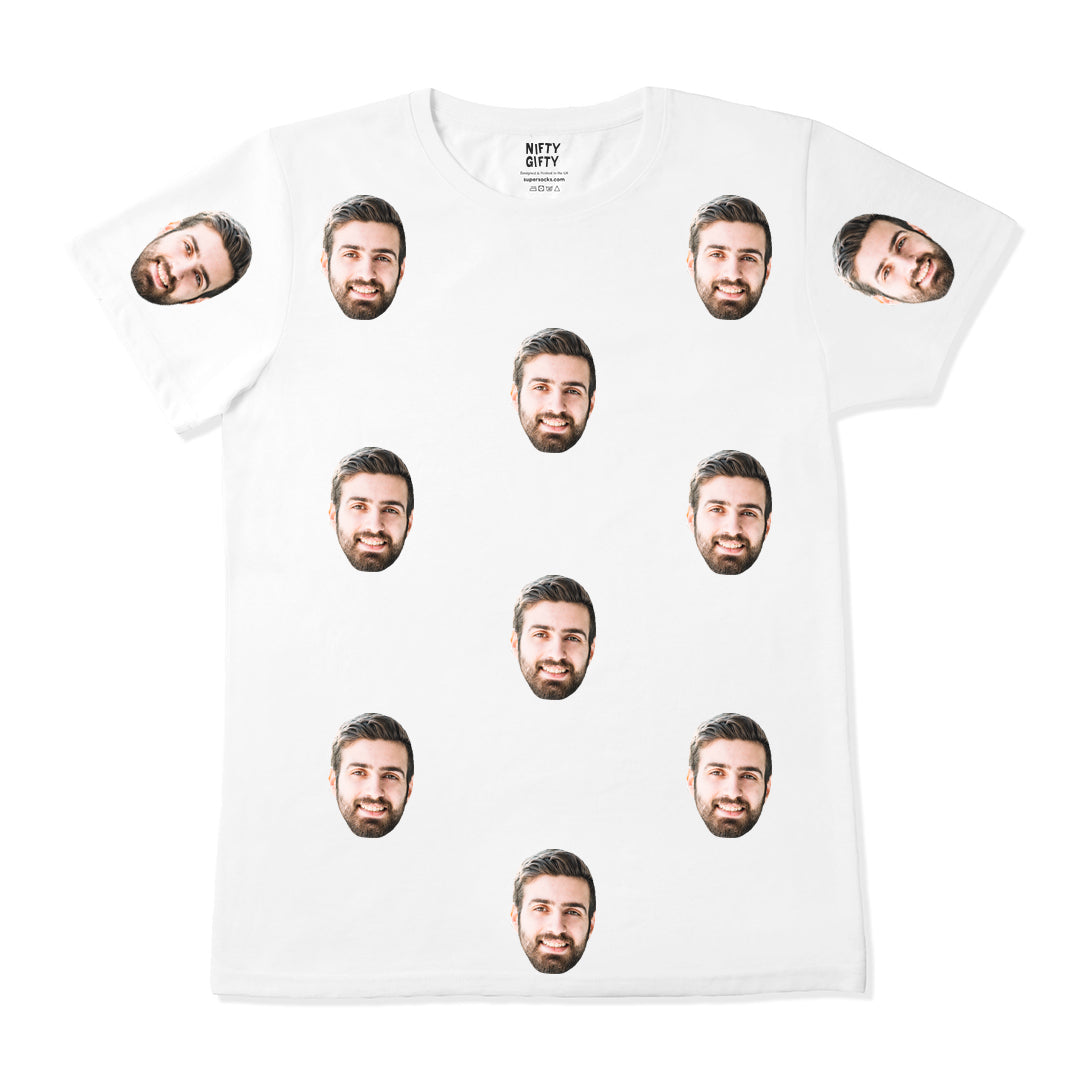 Face Pattern T-Shirt