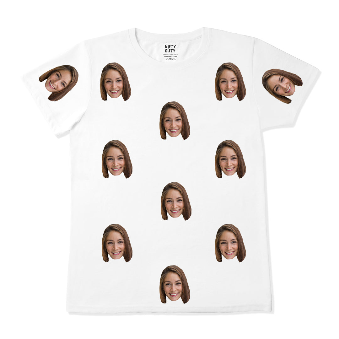 Face Pattern T-Shirt